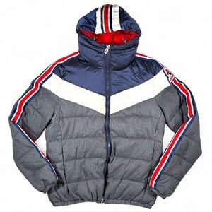 Invicta Marco Bomber Jacket‎ Men’s Hooded Puffer Colorblock Size Large